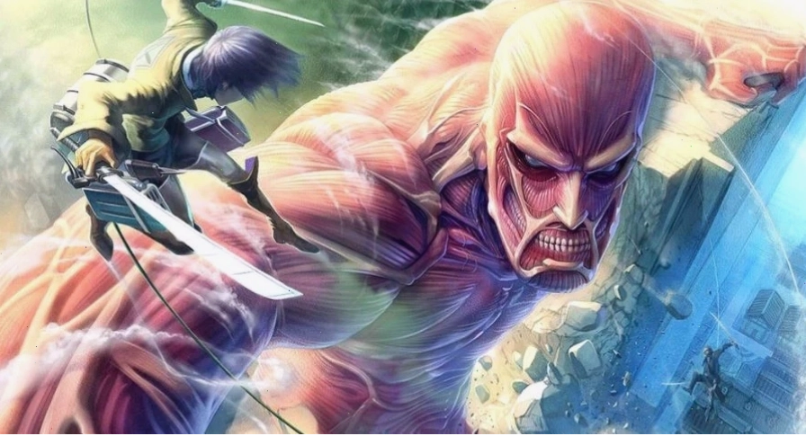 Các loại Titan trong Attack on Titan, trong đó có Titan Tiến Công