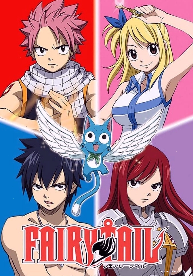 Các pháp sư Fairy Tail chiến đấu