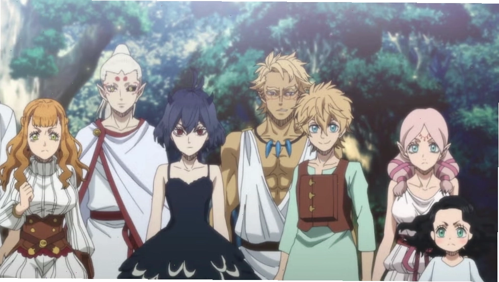 Cảnh chiến đấu trong Black Clover