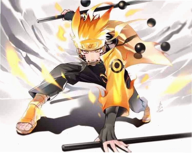 Cảnh Naruto và Sakura cùng nhìn về phía chân trời
