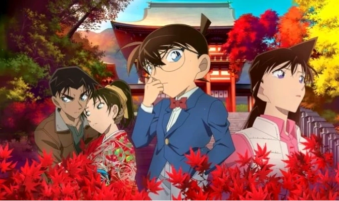 Cảnh phim ấn tượng trong loạt phim Conan movie