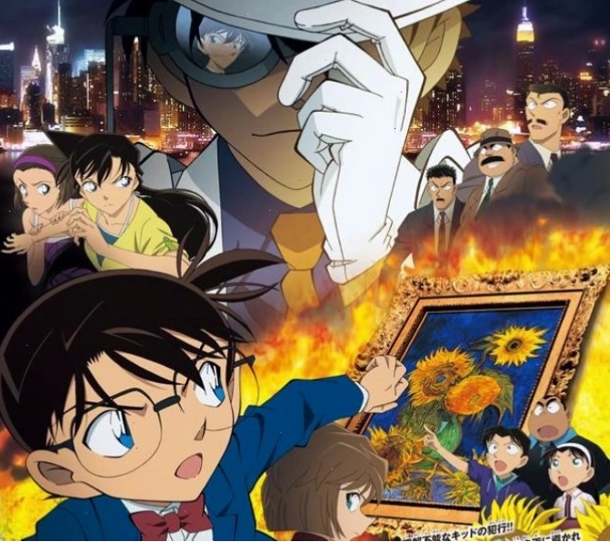 Cảnh phim ấn tượng trong loạt phim Conan movie