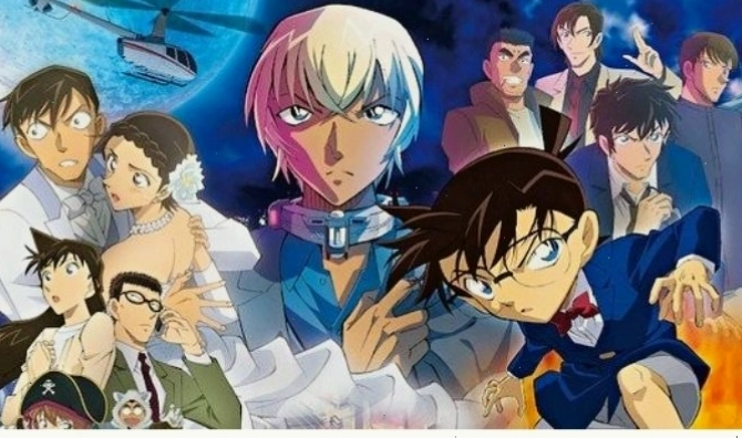 Cảnh trong phim Conan Movie 26 Tàu Ngầm Sắt Màu Đen
