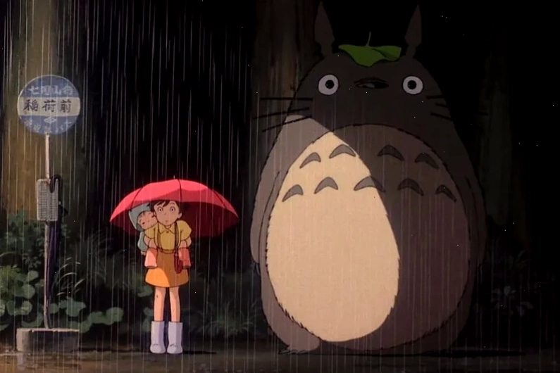 Cảnh trong phim My Neighbor Totoro của Studio Ghibli