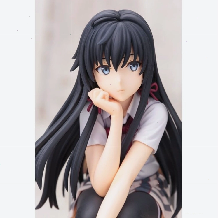Chi tiết khuôn mặt của figure Yukinoshita Yukino
