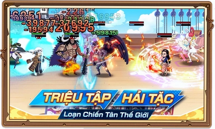 Chiến thuật đội hình trong Thế Giới Hải Tặc