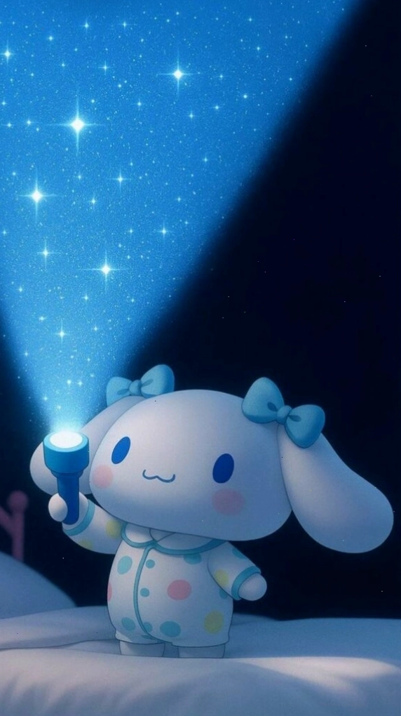 Cinnamoroll soi sao đêm lấp lánh