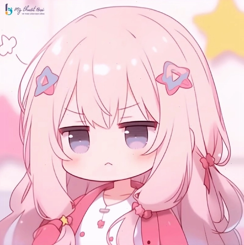 Cô gái chibi dễ thương với trang phục mùa hè