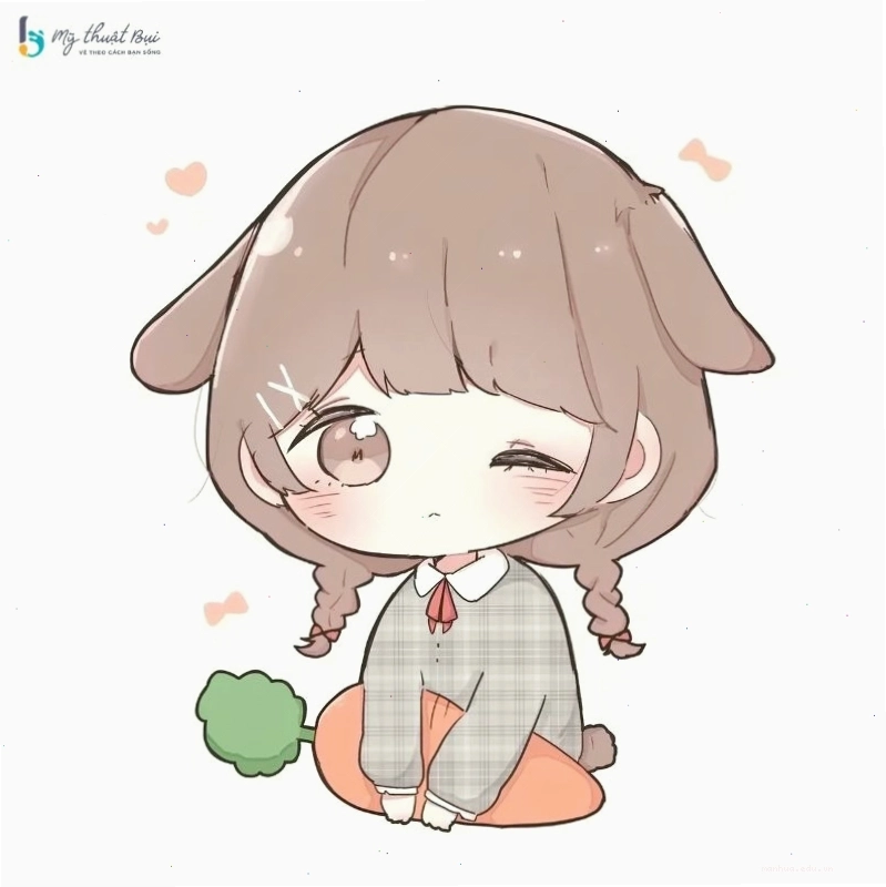Cô gái chibi với phong cách thời trang ấn tượng