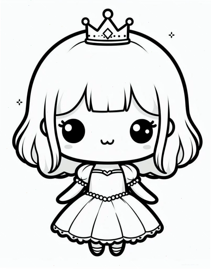 Công chúa chibi đáng yêu nhất với biểu cảm ngạc nhiên