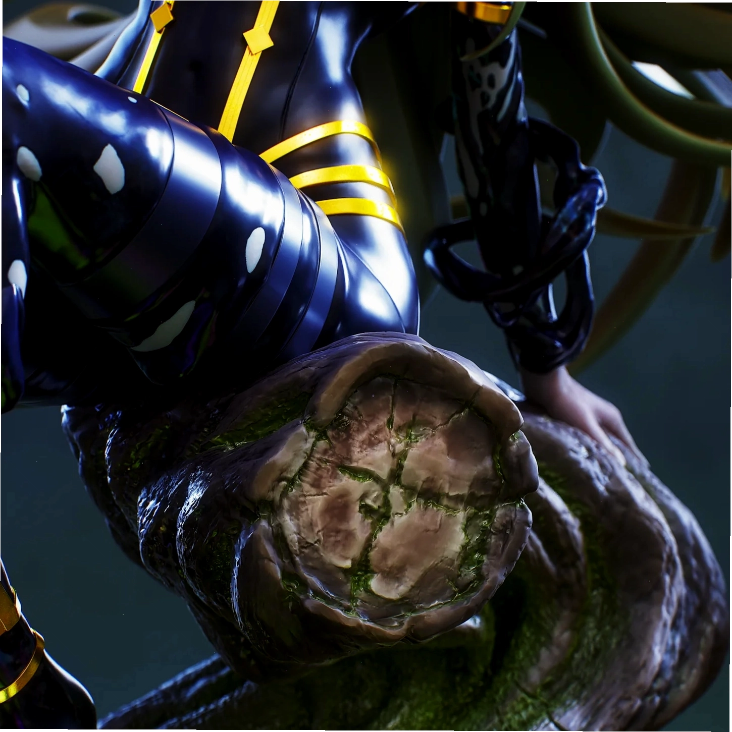 Cosplayer Alpha The Eminence in Shadow tạo dáng chuyên nghiệp