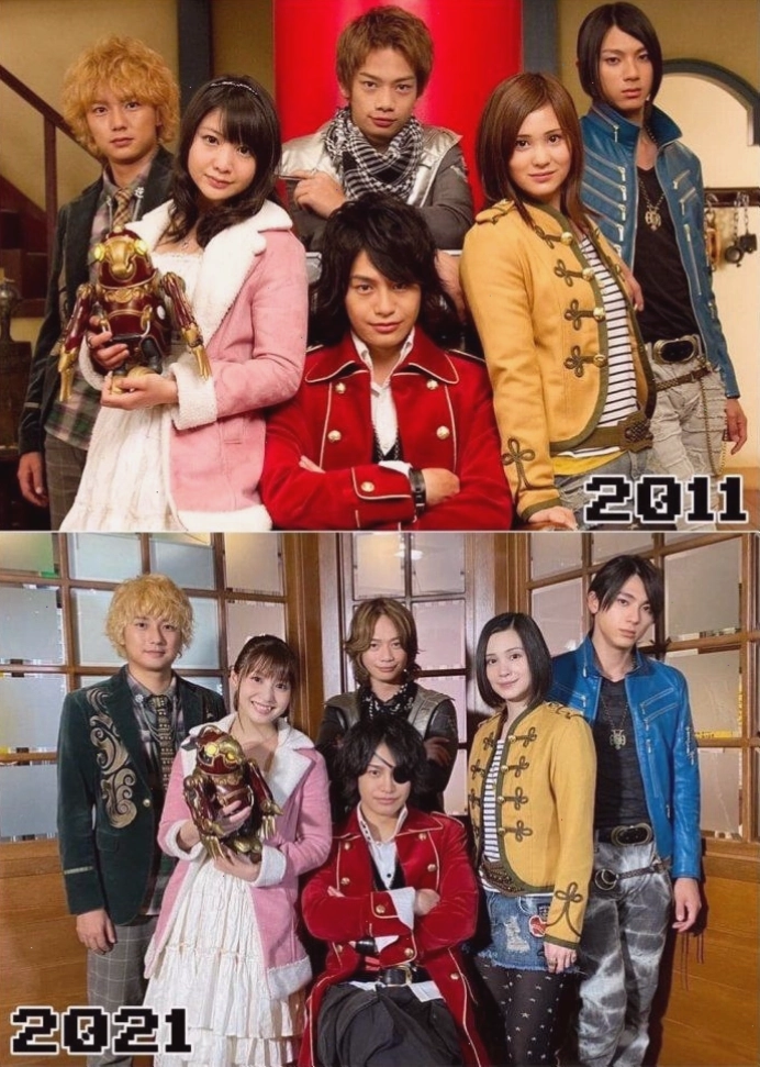 Dàn diễn viên chính của Kaizoku Sentai Ten Gokaiger