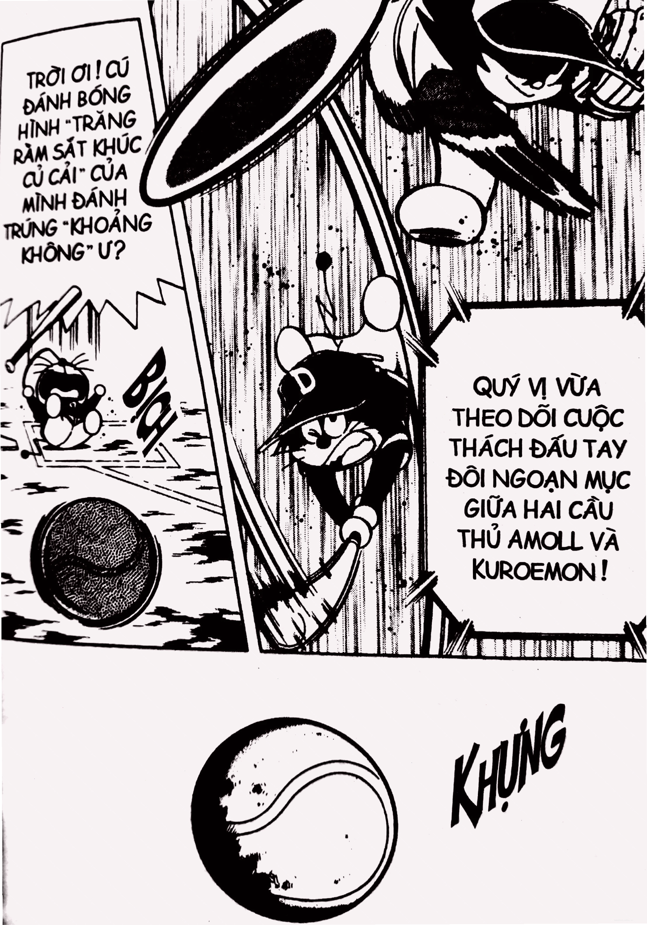 Dàn nhân vật Doraemon Bóng Chày