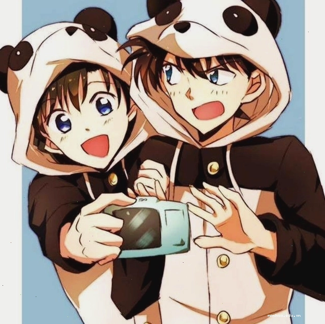 Detective Conan Ran với hình ảnh đáng yêu và lãng mạn