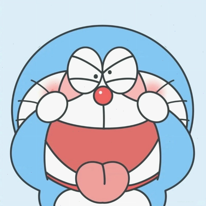 Doraemon anime chibi đang sử dụng bảo bối