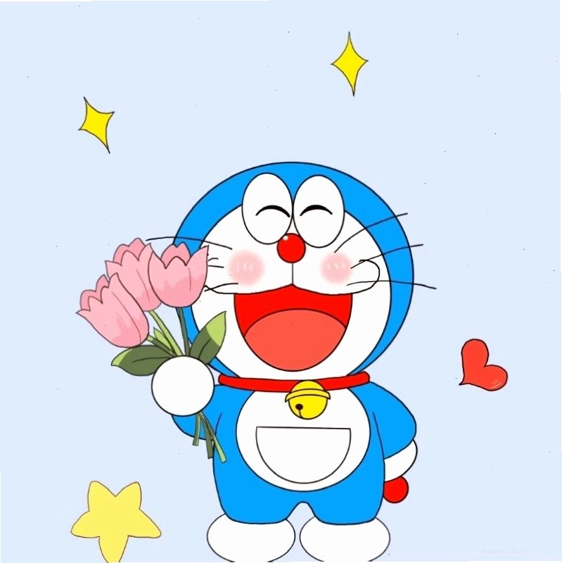 Doraemon chibi cute với nhiều bảo bối