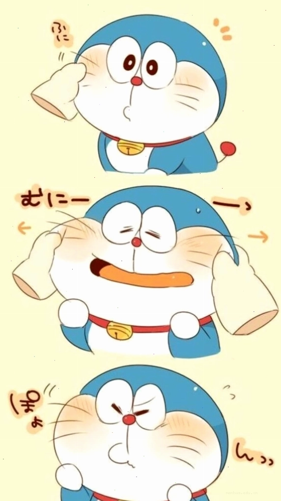 Doraemon đáng yêu với đôi má phúng phính