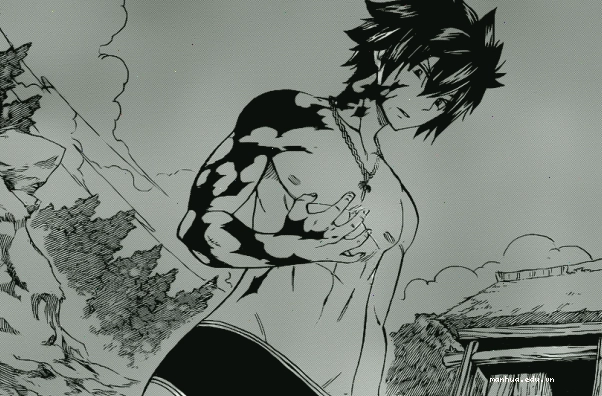Gray Fullbuster thể hiện sức mạnh Băng Thuật