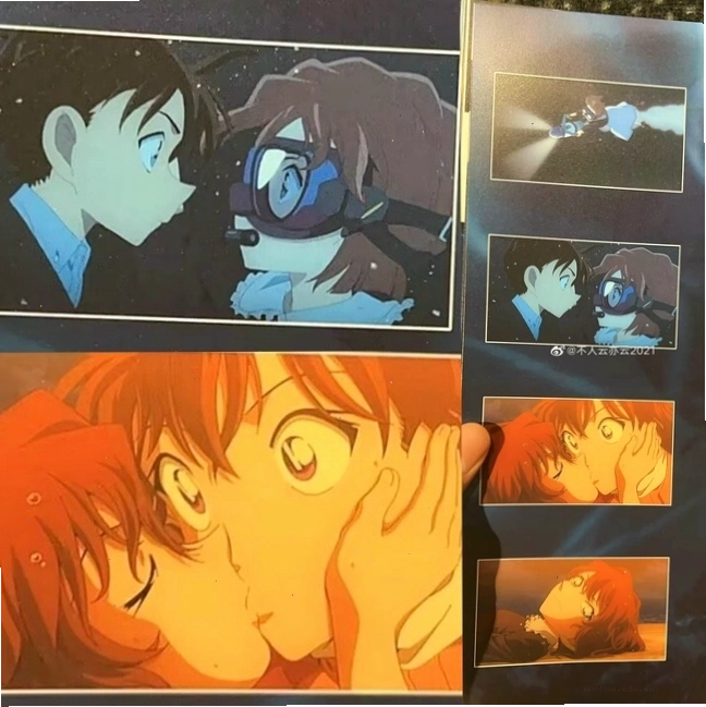 Haibara Ai đang suy nghĩ điều gì đó