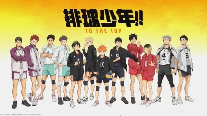 Hinata Shouyou tập luyện chăm chỉ trong Haikyuu Season 4