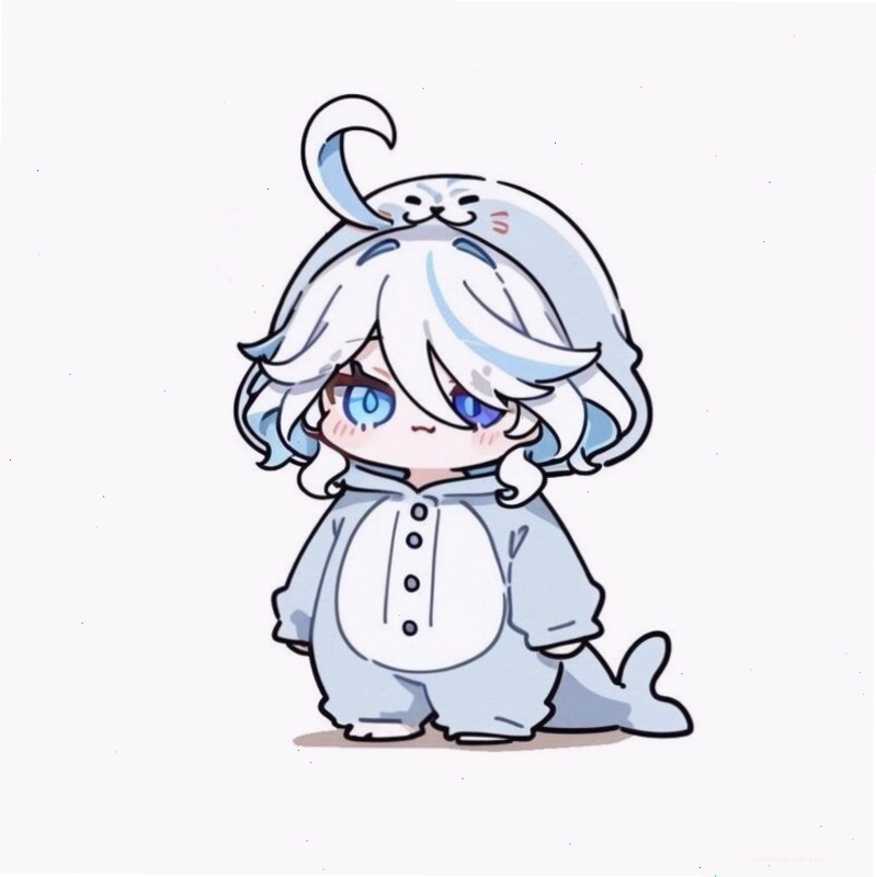 Hình ảnh anime chibi dễ thương với trang phục đời thường