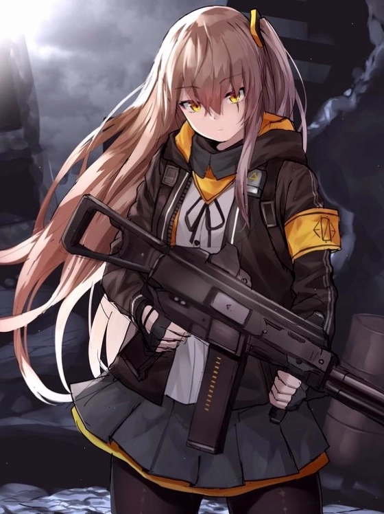 Hình ảnh anime nữ cá tính mạnh mẽ với khí chất ác quỷ