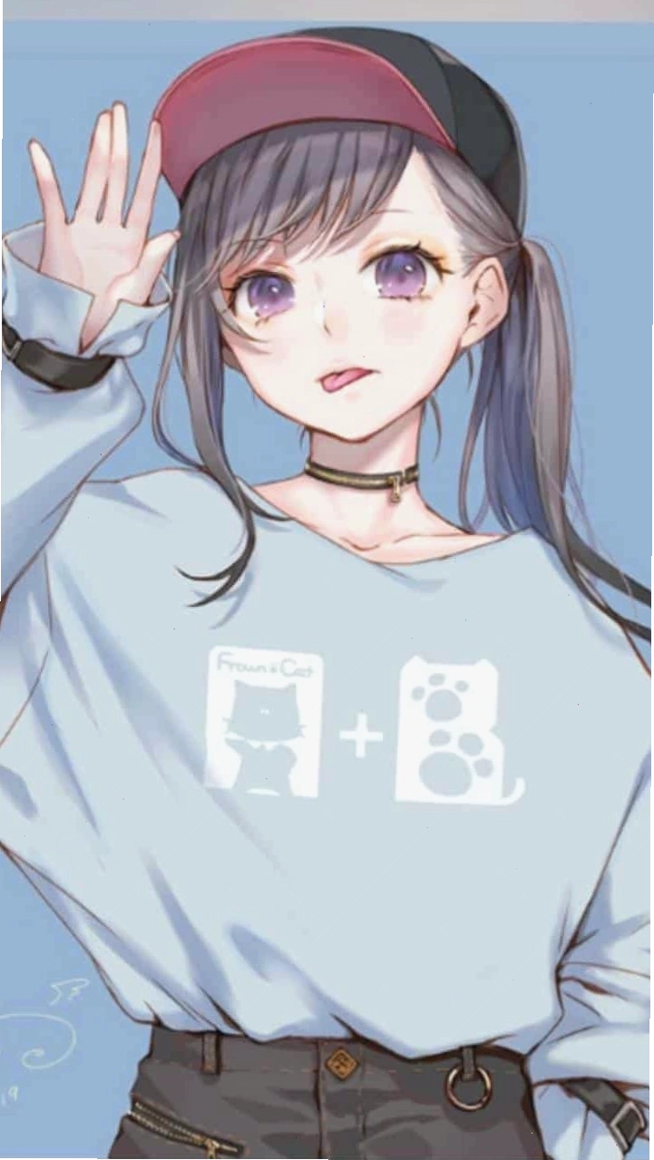 Hình ảnh anime nữ ngầu dễ thương