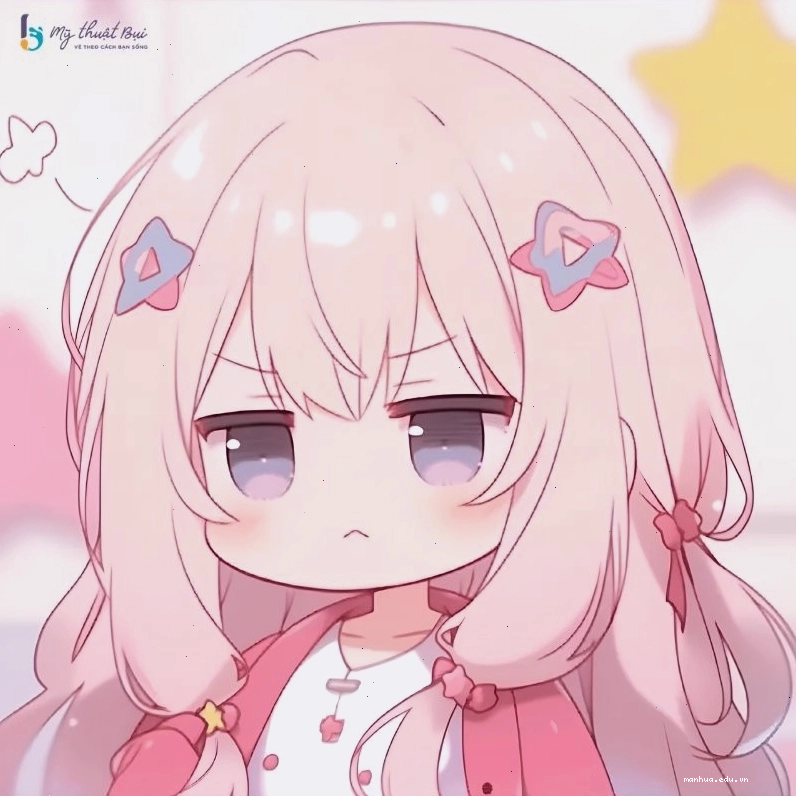 Hình ảnh chibi girl với đôi mắt lấp lánh