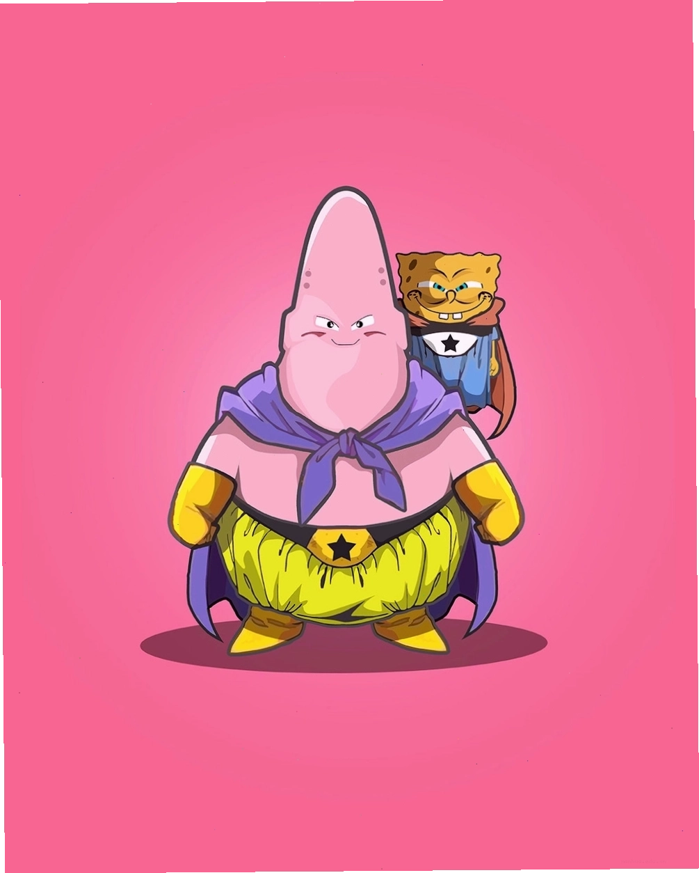 Hình ảnh Majin Buu dễ thương với những hành động đáng yêu