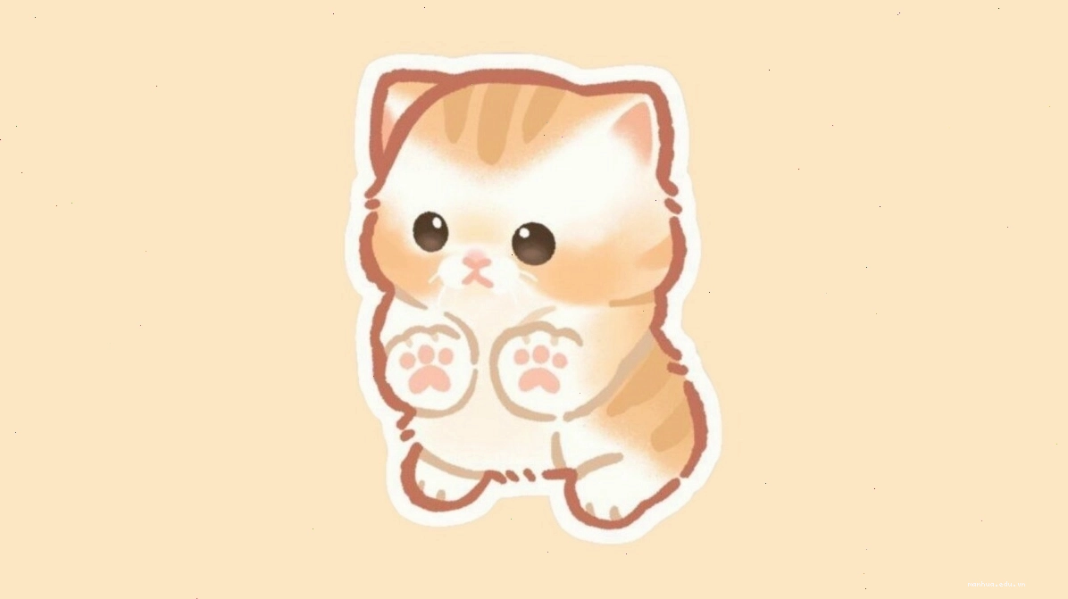 Hình ảnh mèo anime dễ thương
