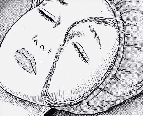 Hình ảnh minh họa "Layers of Fear" của Junji Ito