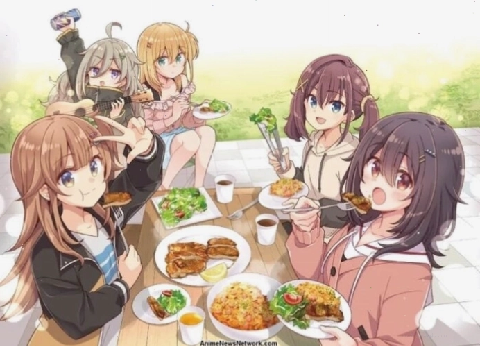 Hình ảnh một đĩa ramen nóng hổi trong anime