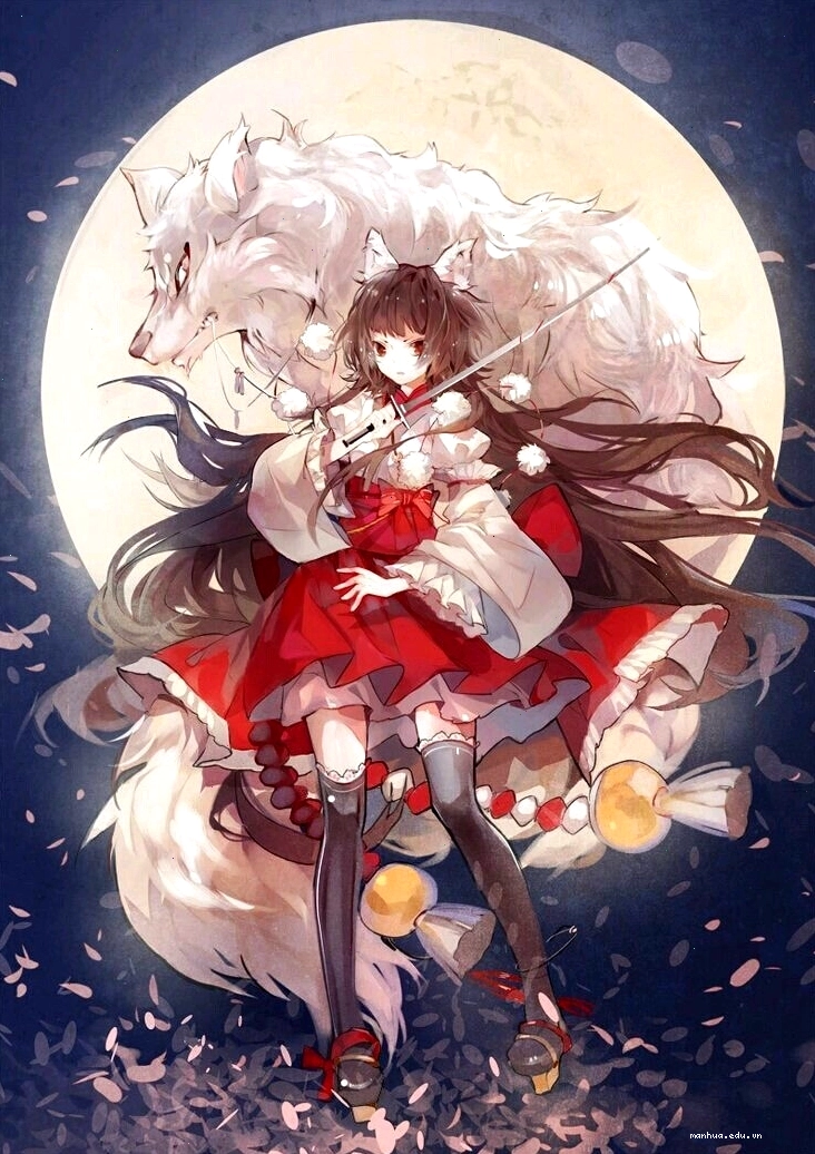 Hình ảnh nhân vật anime nữ ngầu
