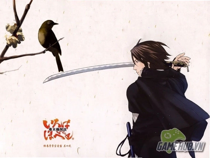 Hình ảnh samurai chiến đấu trong anime