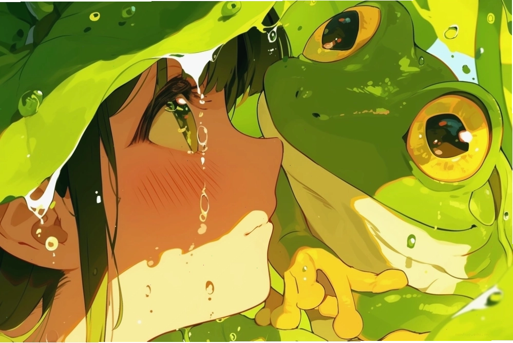 Hình anime lạnh lùng vô cảm thể hiện nét bí ẩn