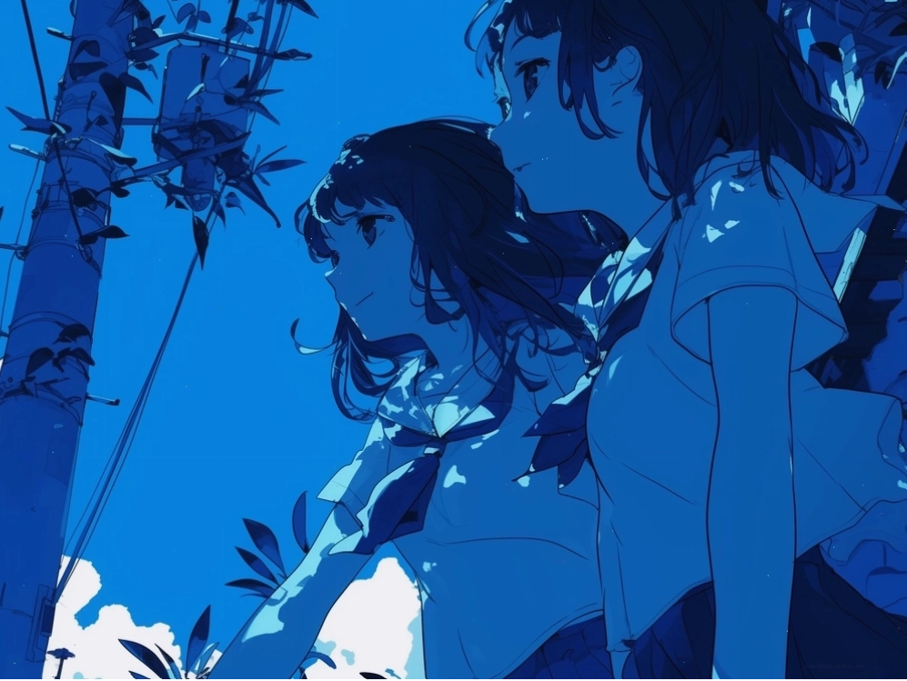 Hình anime nữ lạnh lùng vô cảm ngầu trong trang phục cá tính