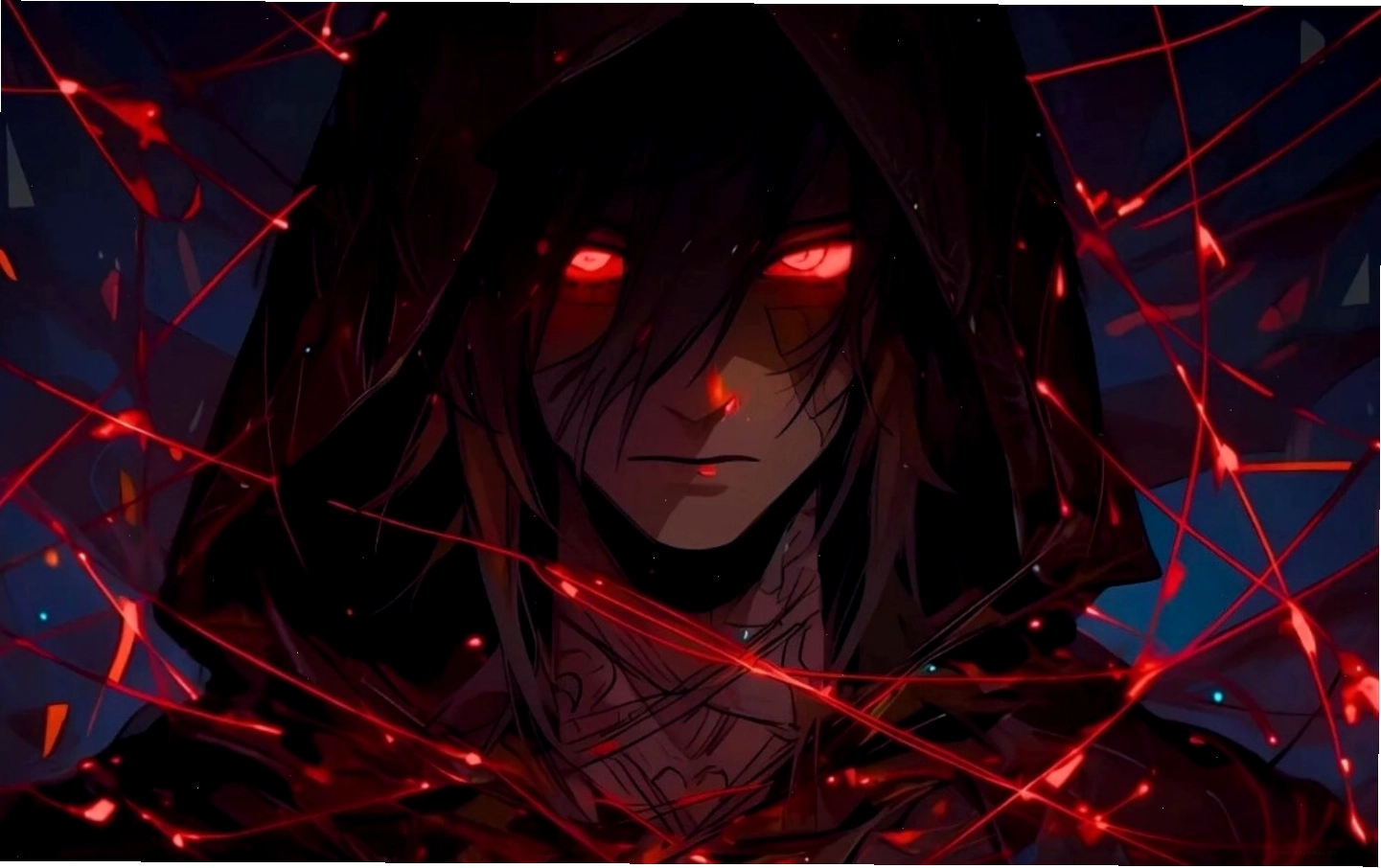 Hình nền anime ma mị với nhân vật nữ lạnh lùng