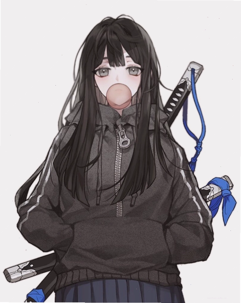 Hình nền anime nữ ngầu lạnh lùng cá tính