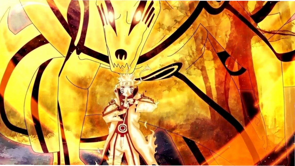 Hình nền anime núi non hùng vĩ độ nét cao