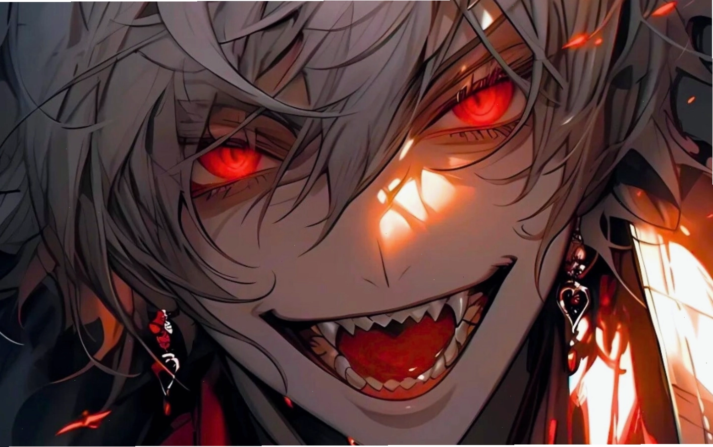 Hình nền anime với nhân vật phản diện cực ngầu