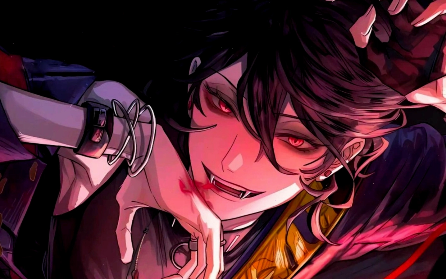 Hình nền anime với nhân vật trong vai phản diện đầy ấn tượng