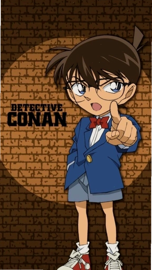 Hình nền Conan ánh mắt sắc lạnh chuẩn thám tử nhí