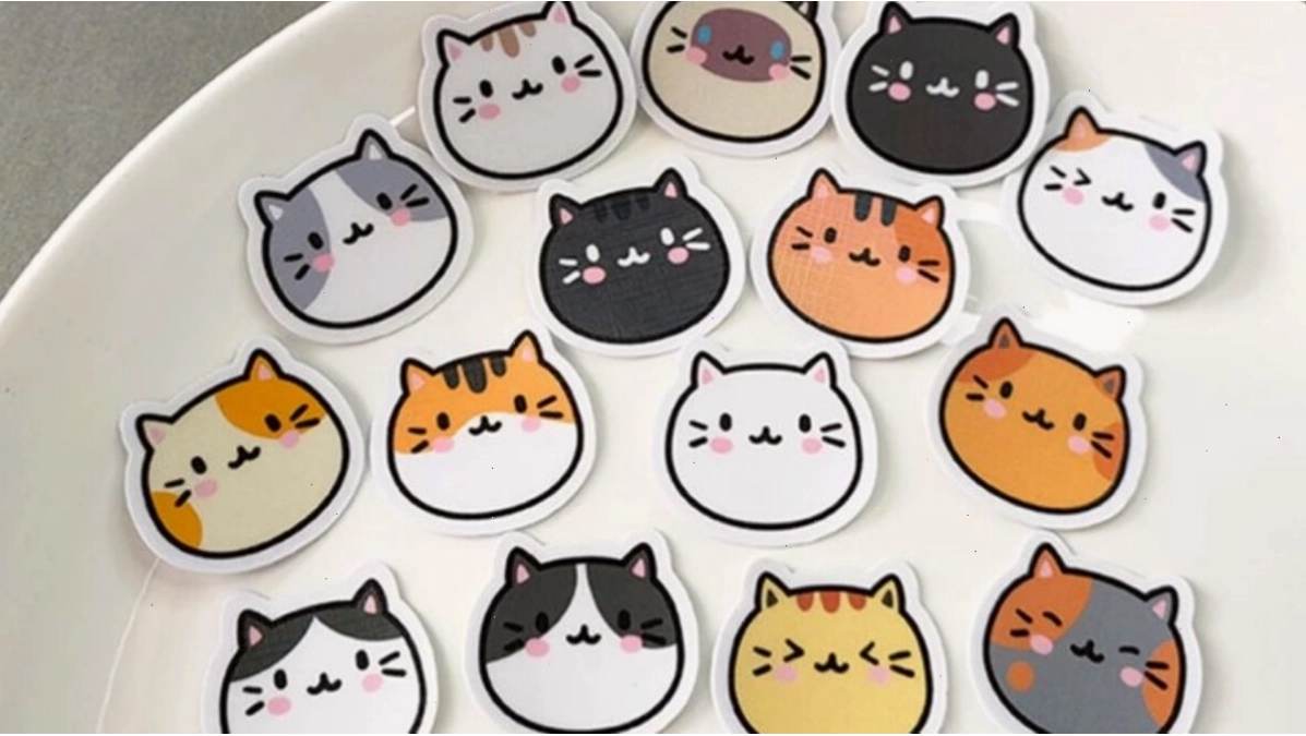 Hình nền desktop mèo cute anime