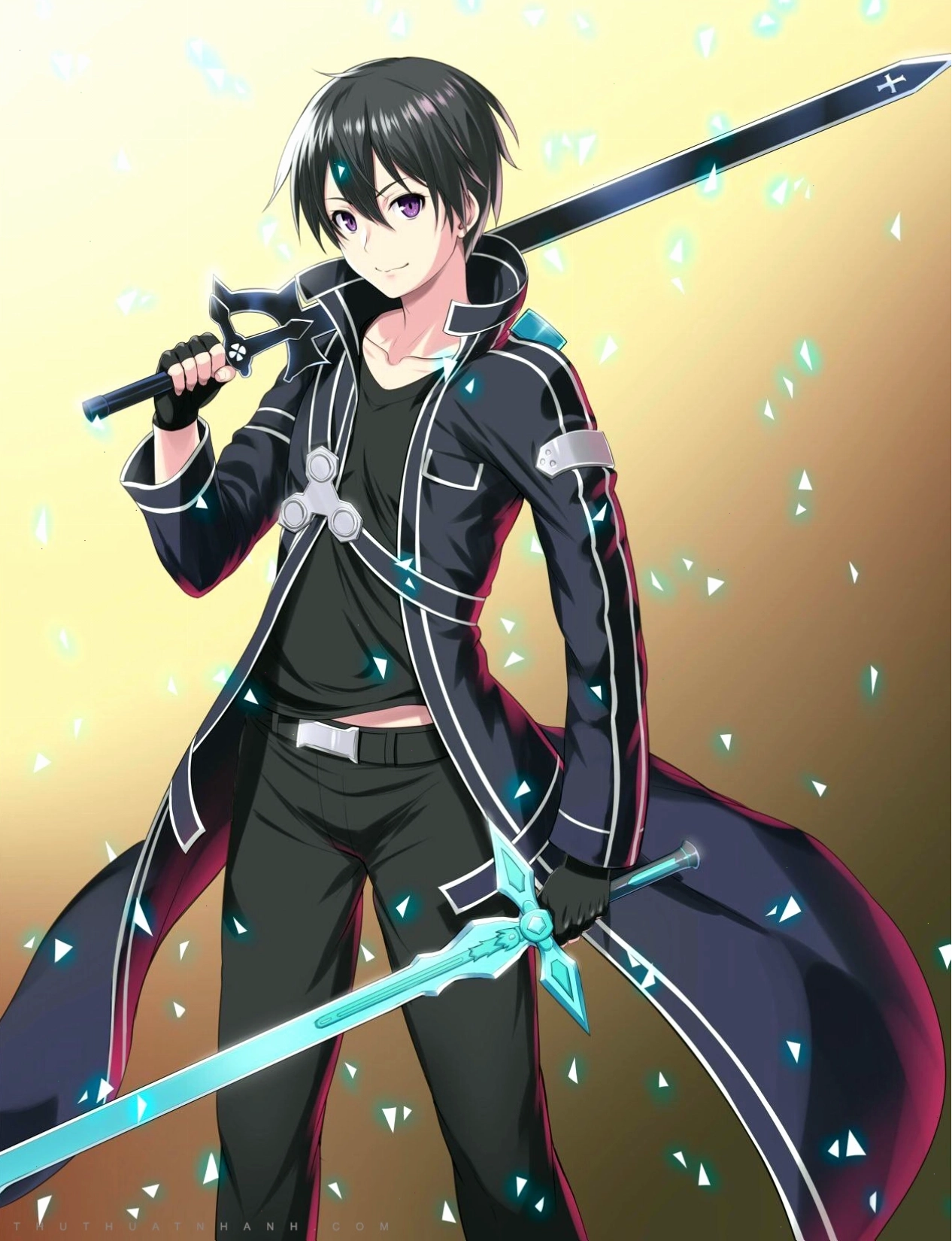 Hình nền Kirito nhân vật anime Sword Art Online