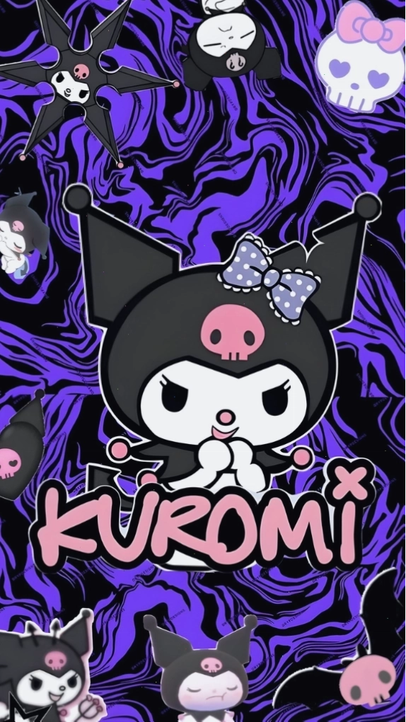 Hình nền Kuromi chất, mang phong cách ấn tượng