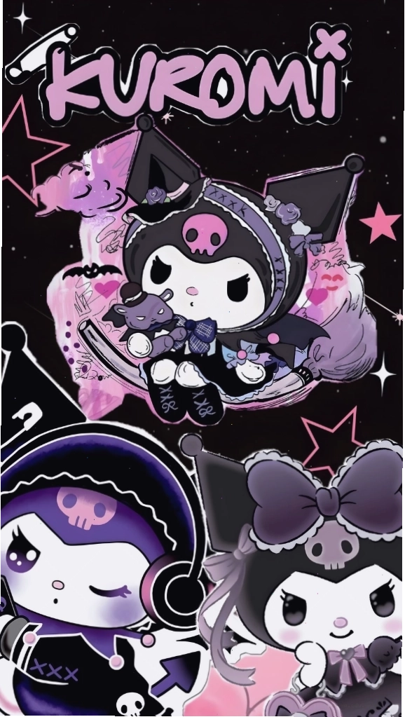Hình nền Kuromi cool ngầu