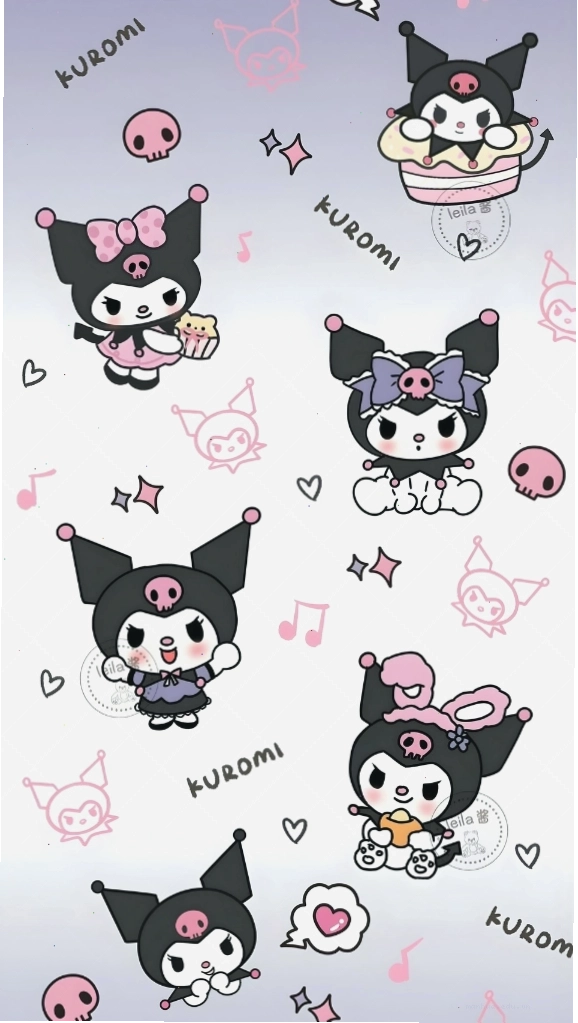 Hình nền Kuromi đáng yêu và ngầu