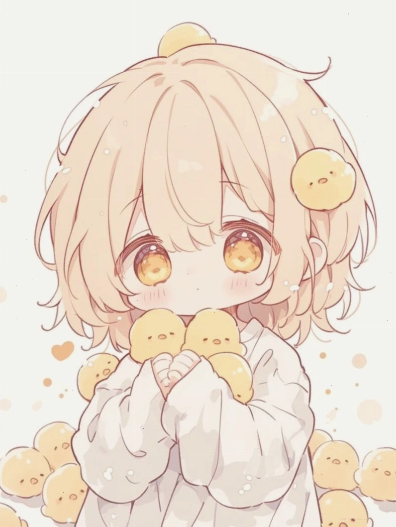 Hình nền máy tính anime chibi với phong cảnh đẹp