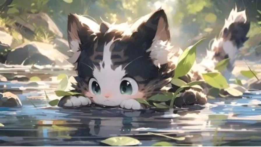 Hình nền máy tính Anime đẹp mắt với nhân vật nữ