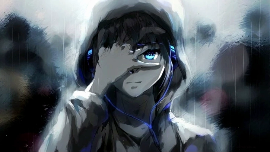Hình nền máy tính anime nam 3D với phong cách lịch lãm